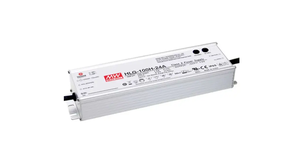 Mean Well Hlg-100h 100w Constant Voltage + Constant Current Led Driver Instruction Manual Mean Well Hlg-100h 100w Constant Voltage + Constant Current Led Driver Instruction Manual