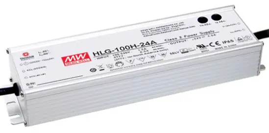 MEAN WELL HLG 100H 100W Constant Voltage + Constant Current LED Driver