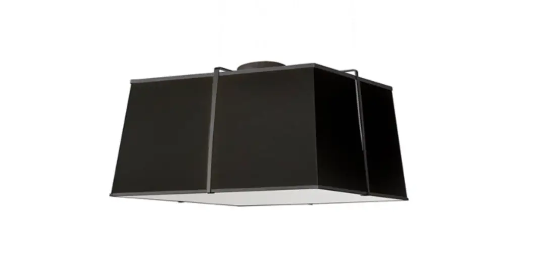 Dainolite Tra-163fh Black Incandescent Flush Mount Light Instruction Manual