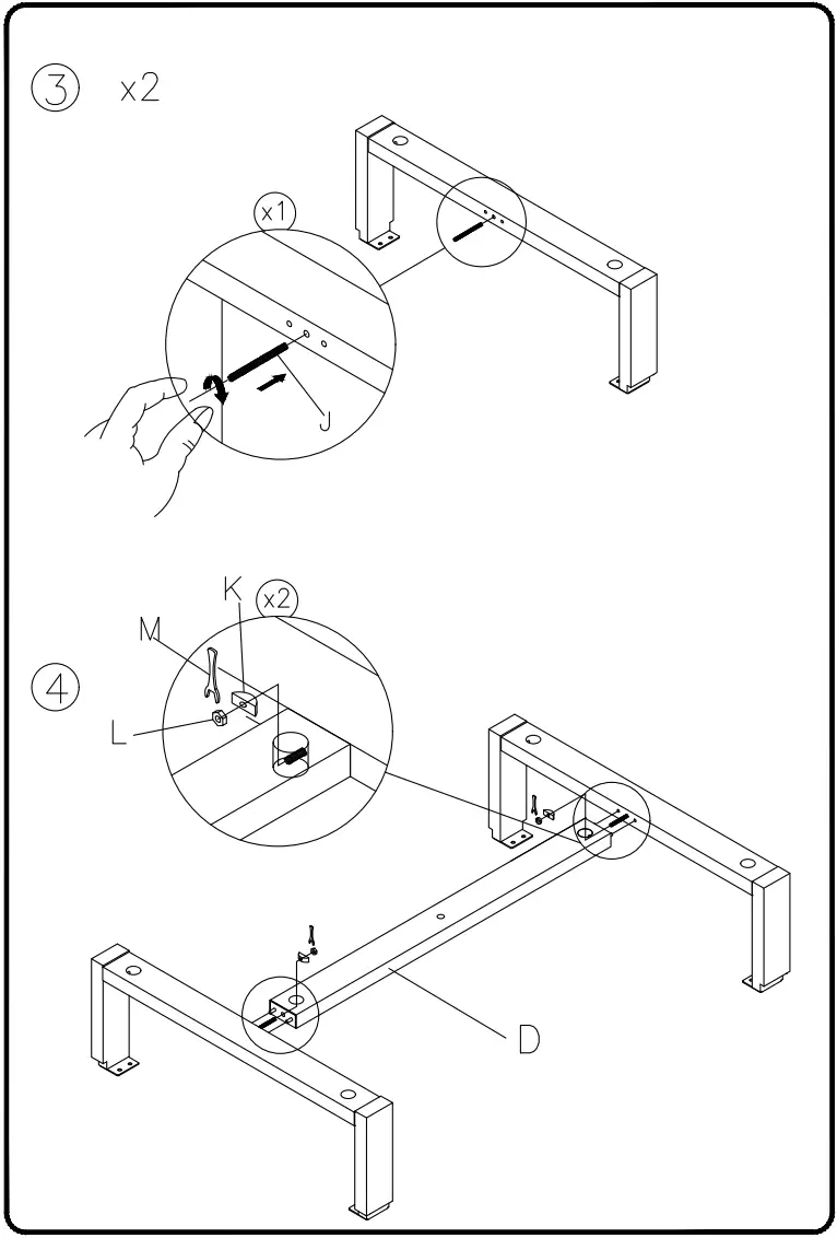 ASHLEY T471 1 Cariton Coffee Table - Figure 3