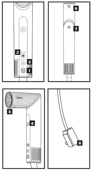 Shark HD400 FlexStyle Air Styling and Drying System -