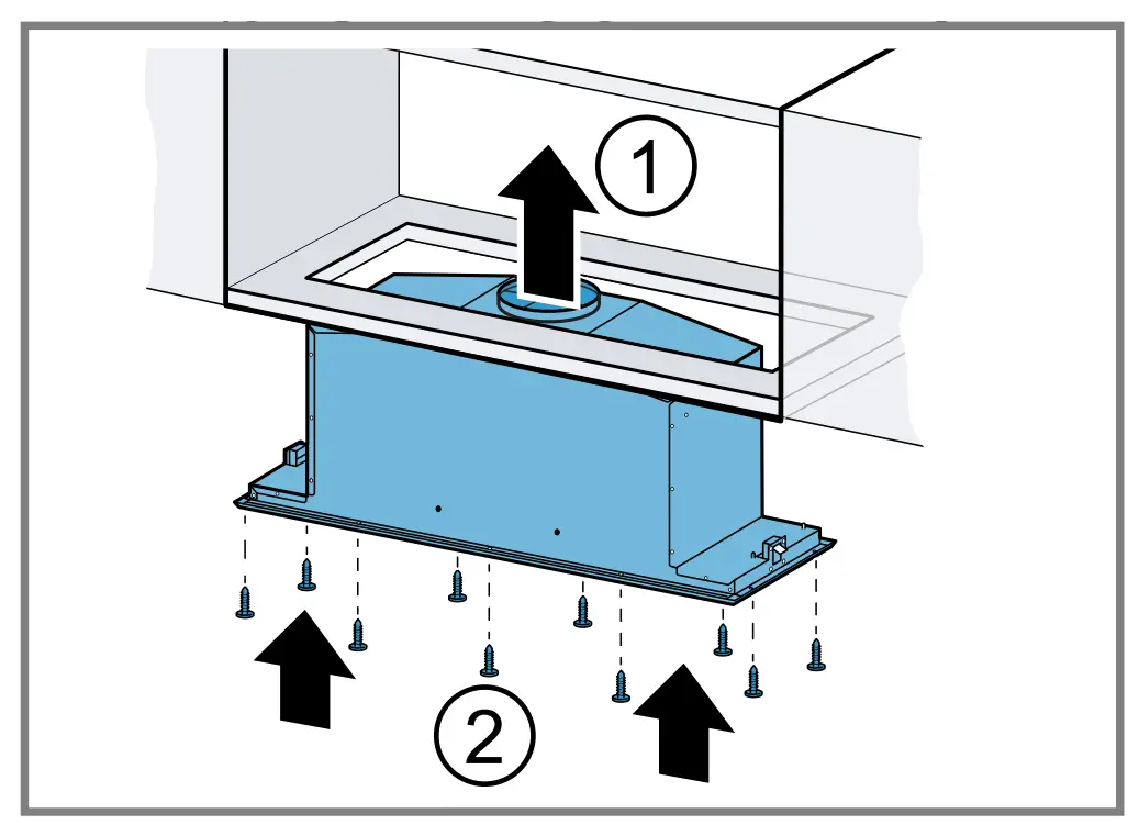 Installing the appliance 