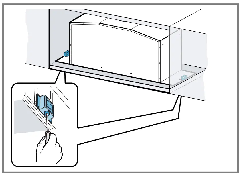 Installing the appliance 
