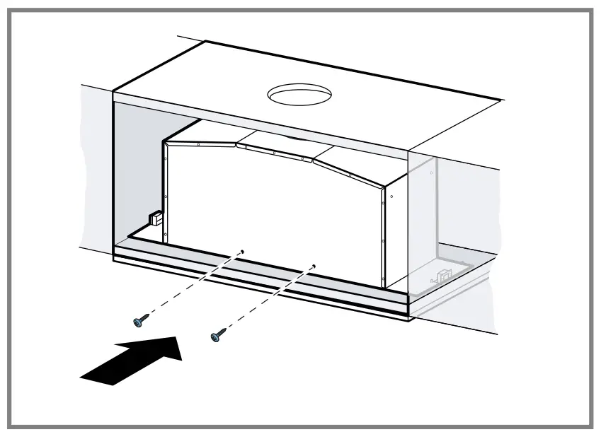 Installing the appliance 