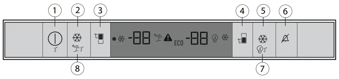 GRUNDIG GKNI 25942 FN Refrigerator - Fig 1