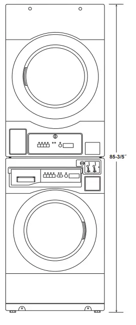 GE APPLIANCES VFW310SSRWW Capacity Washer-