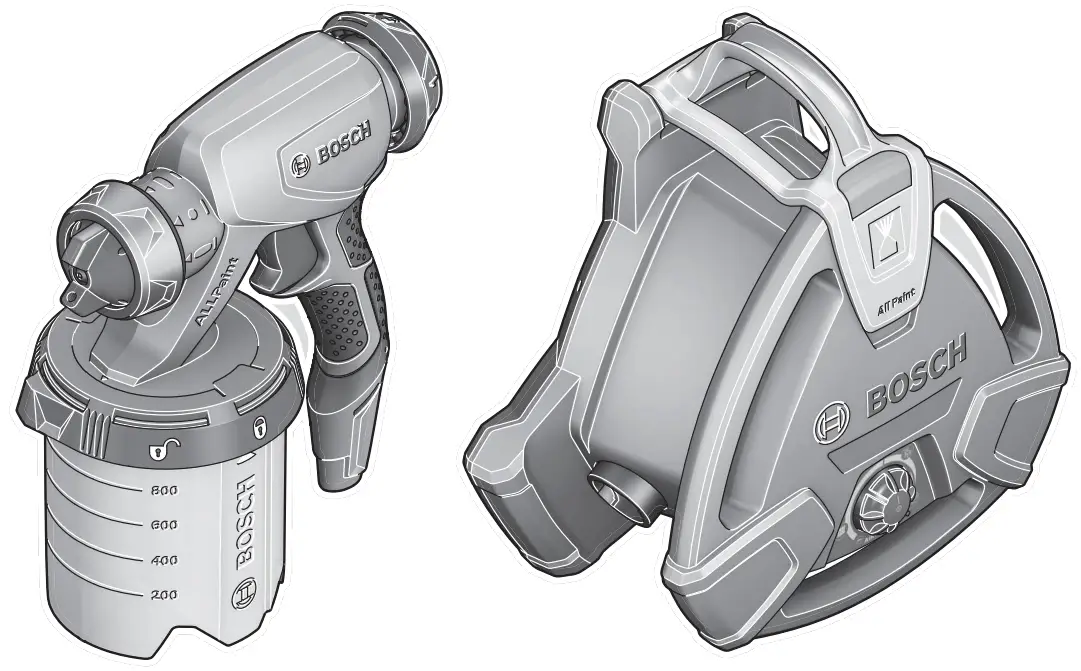 BOSCH PFS 7000 Paint Spray System