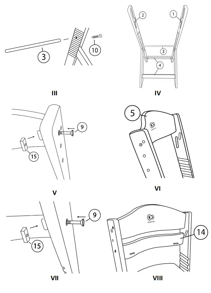 Kinderkraft ENOCK High Chair - fig 2