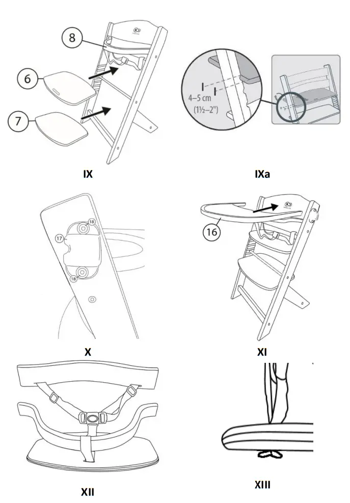 Kinderkraft ENOCK High Chair - fig 3