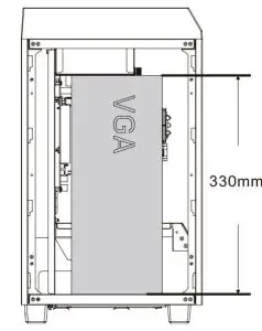 FIG 13 VGA length max length