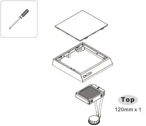 FIG 29 AIO Liquid Cooling Installation