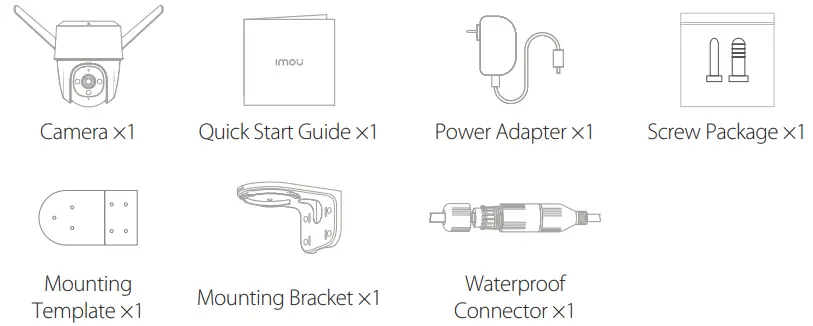 IMOU Cruiser -Package content