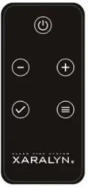 XARALYN Levico 70 3D LED Fireplace - fig 1