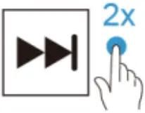 Choetech BH-T09 TWS Wireless Headphones - Next track