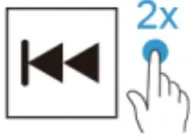 Choetech BH-T09 TWS Wireless Headphones - Previous track