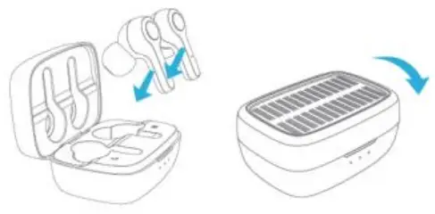 Choetech BH-T09 TWS Wireless Headphones - Put the earbuds