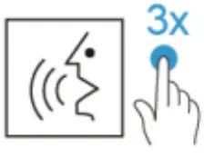 Choetech BH-T09 TWS Wireless Headphones - Voice assistant