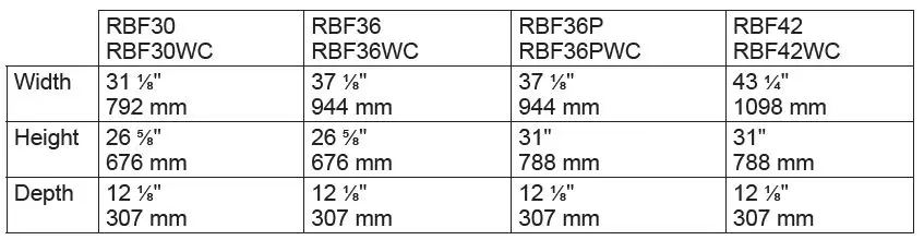Dimplex RBF30 Revillusion 30 Inch Built-in Electric Firebo-fig-5