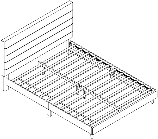ASHLEY B089-481 Vintasso Queen Upholstered A16b