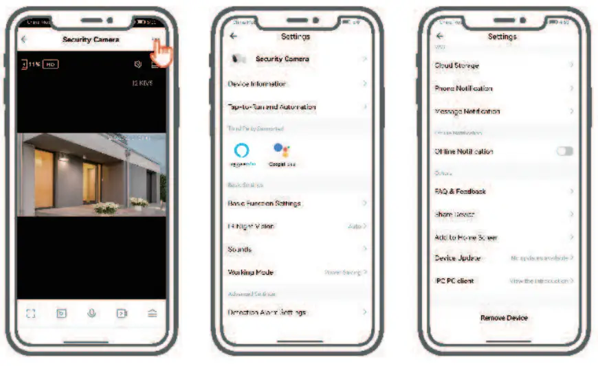 Dayun Links BC-2KCT 2K Ultra HD Outdoor Wireless Home Security Battery Camera - fig 7