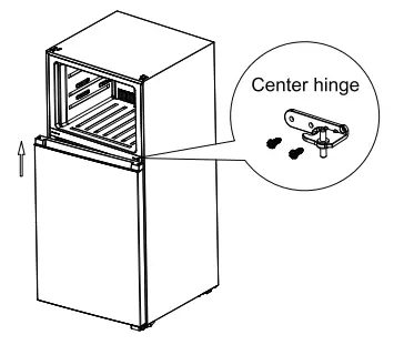 Reverse the door swing