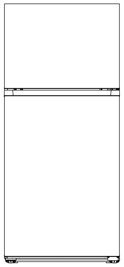 ConServ TMRI 180 S Top Mount Refrigerator with Icemaker