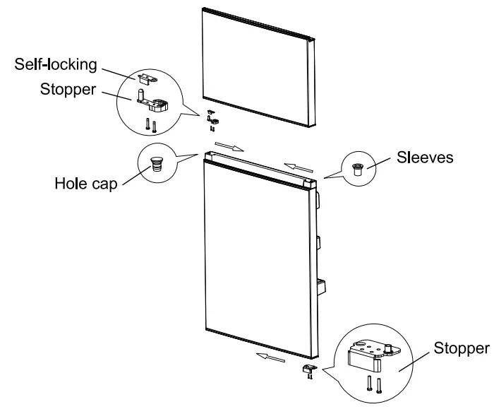 Reverse the door swing