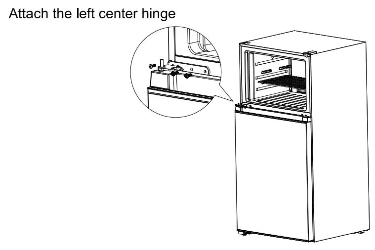 Reverse the door swing