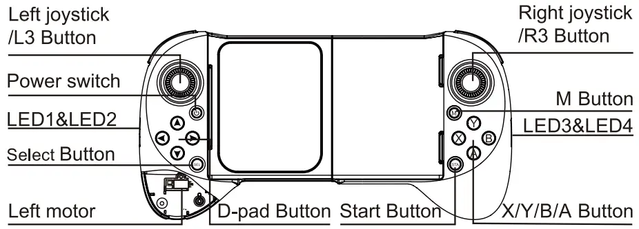 Electric Q13 Mobile Game Controller - fig 1
