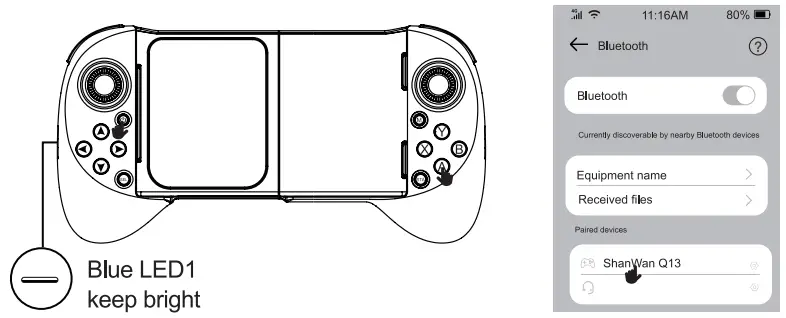 Electric Q13 Mobile Game Controller - fig 6