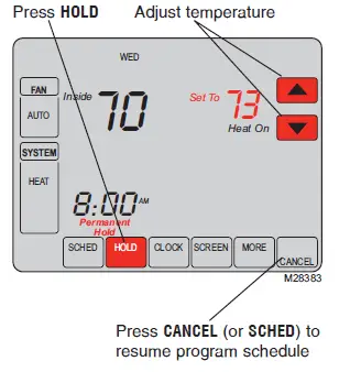 Honeywell-RTH8500-Touchscreen-Programmable-Thermostat-FIG-13