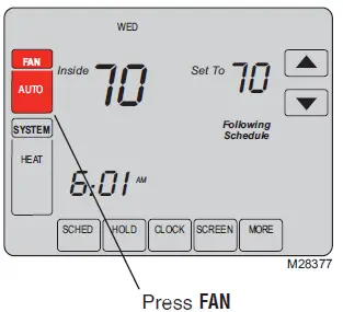 Honeywell-RTH8500-Touchscreen-Programmable-Thermostat-FIG-5