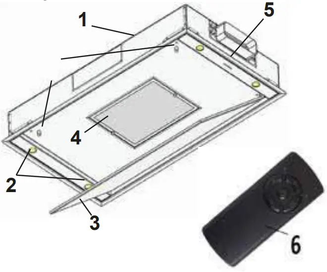 OPERA Claro Cooker Hood - FIG 3
