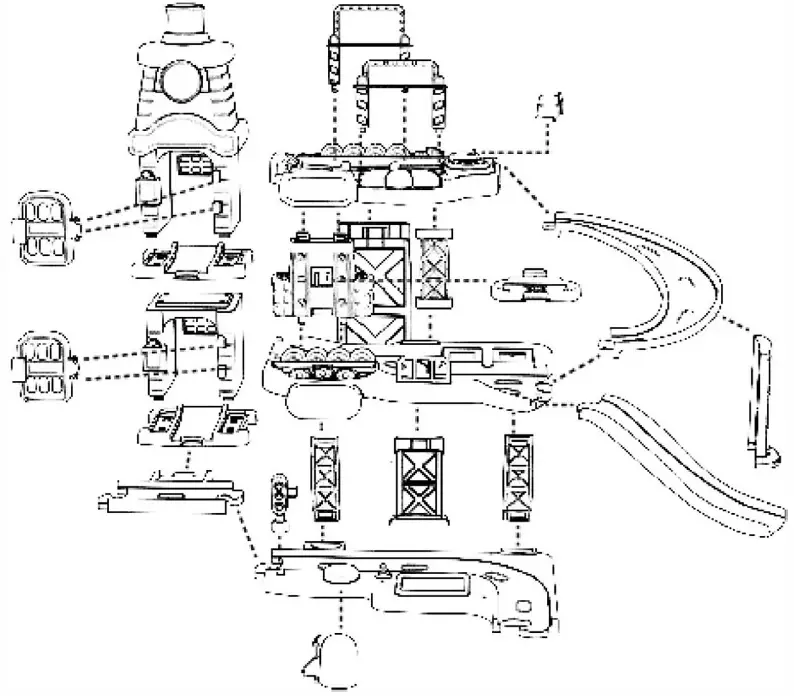 CM Toys Speelset Garage Engineering Instructions 01