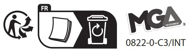 L O L SURPRISE 588443C3 Move and Groove Mini OMG Fashion Doll - overview 1