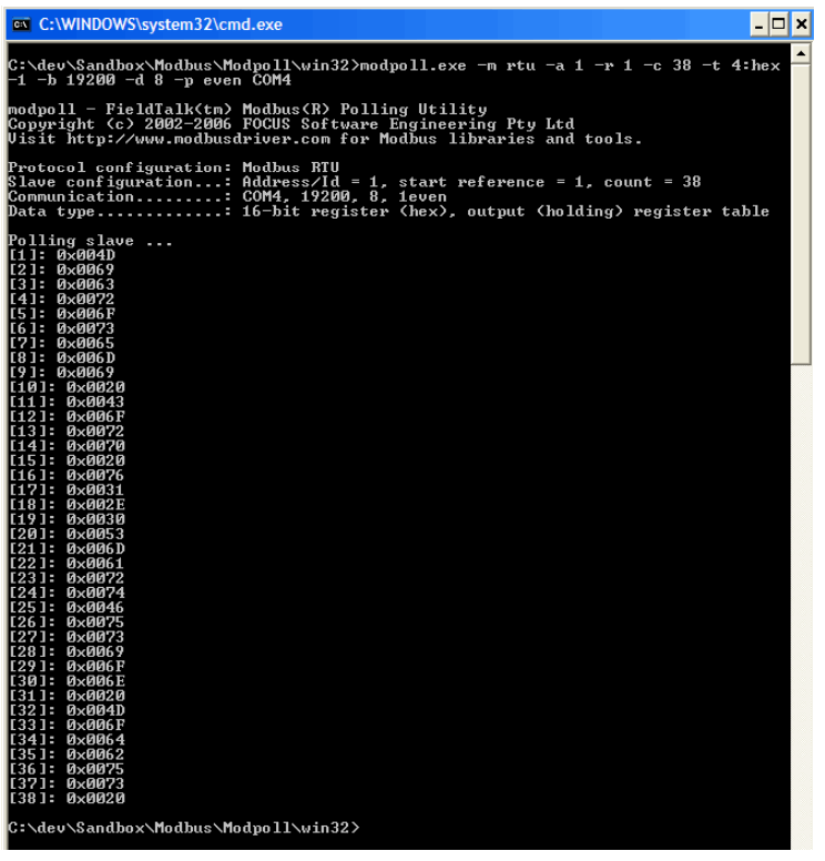 Microsemi SmartFusion Modbus Reference Design - Hex Display