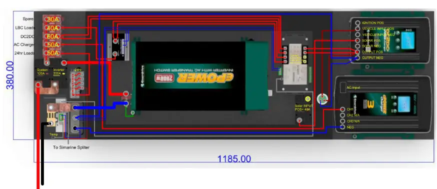 Enerdrive eSYS Wiring Diagram esystem