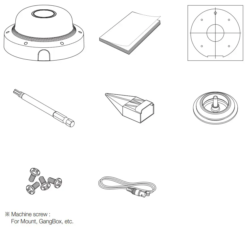 Hanwha Network Camera PNM - COMPONENT
