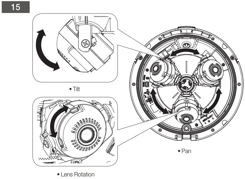 Hanwha Network Camera PNM - INSTALLATION 15
