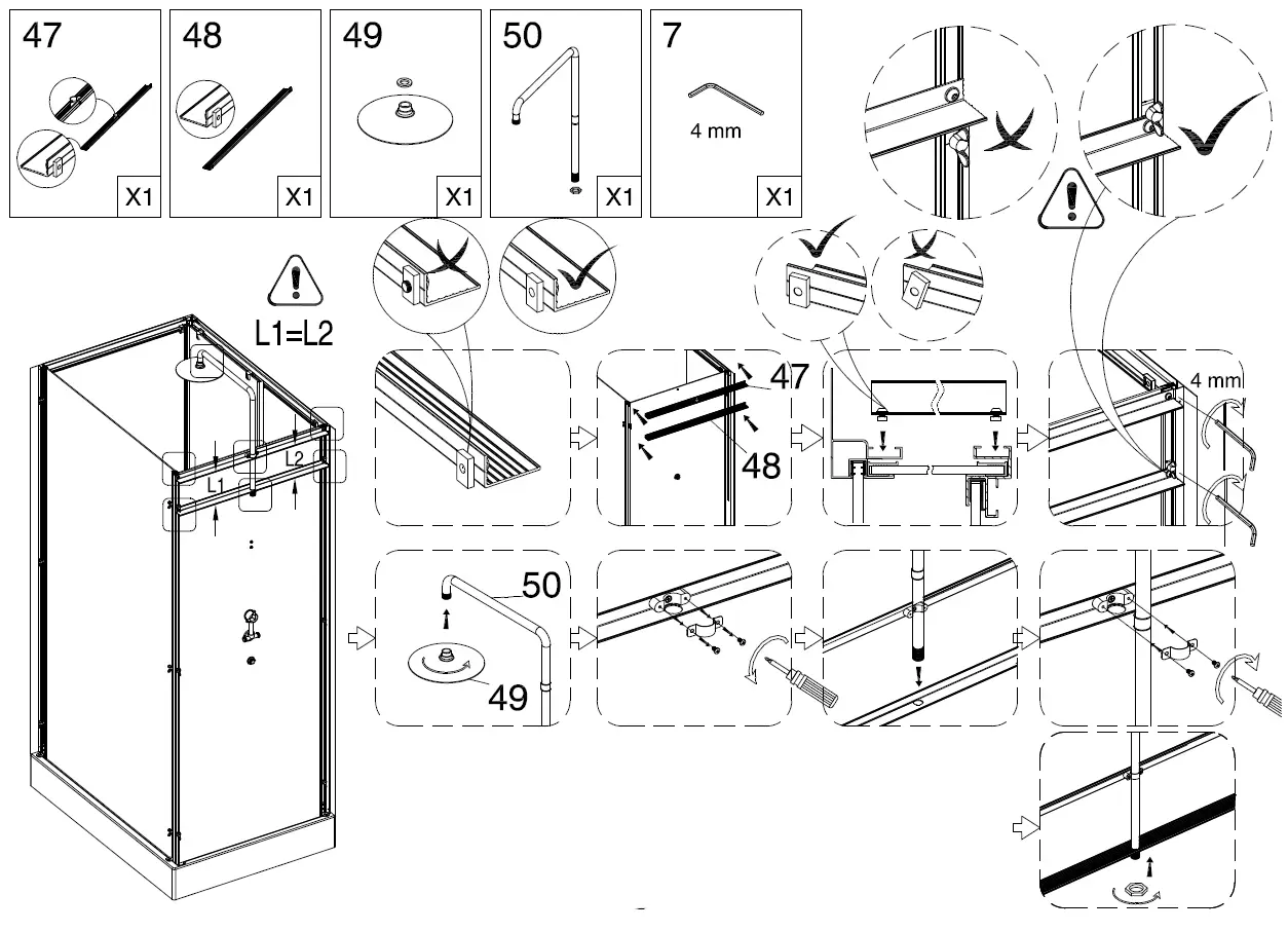 AURLANE-CAB204-Rectangular-Shower-Cabin-15