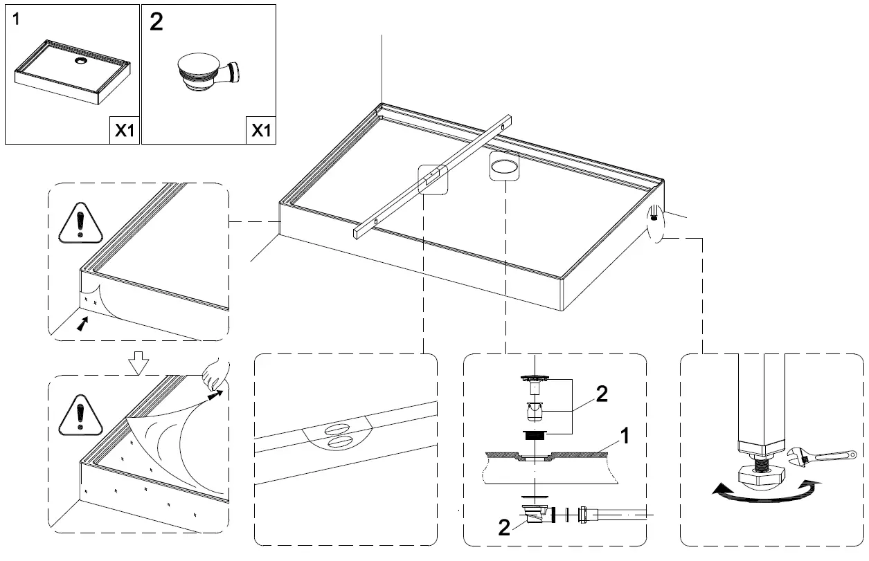 AURLANE-CAB204-Rectangular-Shower-Cabin-3
