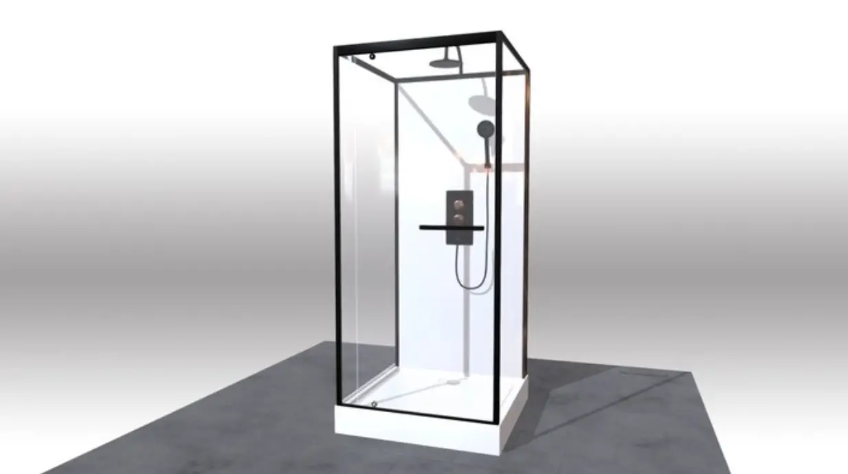 Aurlane Cab204 Rectangular Shower Cabin Instruction Manual