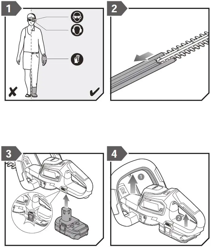 RYOBI-OHT1845-18V-ONE-Plus-45cm-Cordless-Hedge-Trimmer-fig- (7)