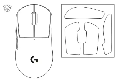 logitech 910-005940 Pro X Superlight Wireless Gaming Mouse - 1