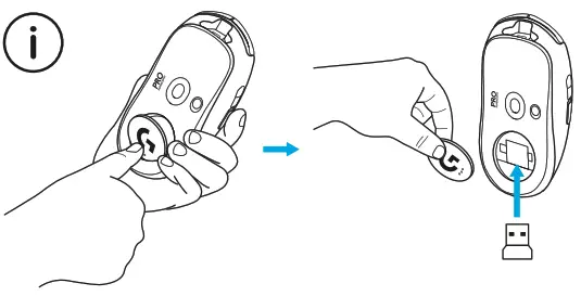 logitech 910-005940 Pro X Superlight Wireless Gaming Mouse - SETUP 3.3