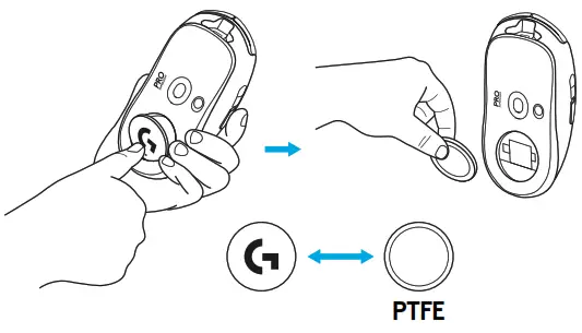 logitech 910-005940 Pro X Superlight Wireless Gaming Mouse - SETUP 3.4