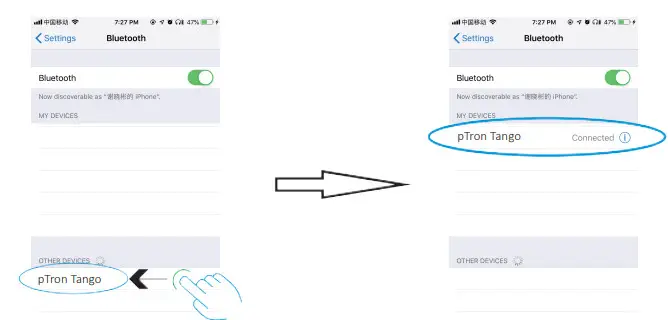 pTron Tango True Wireless Twins- Bluetooth