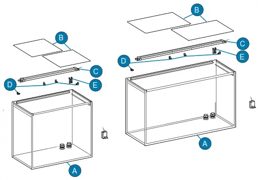FLUVAL SHAKER 168L 44 US Gal - FLUVAL SHAKER LED