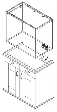 FLUVAL SHAKER 168L 44 US Gal - THE AQUARIUM INSTALLATION 2