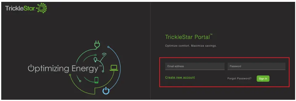 TrickleStar TS2301 Water Heater Controller - Connecting Your Water Heater Controller to Wi-Fi via the Portal